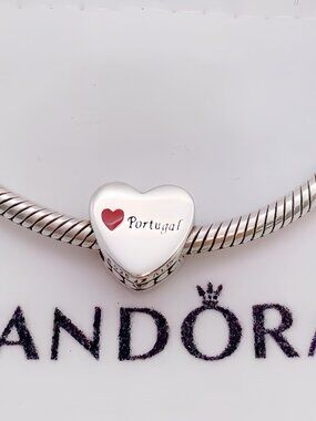 Pandora I Love Portugal Heart Charm